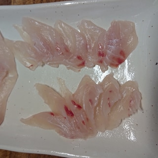 イサキの刺身と塩焼き〜九州刺身醤油をそえて〜